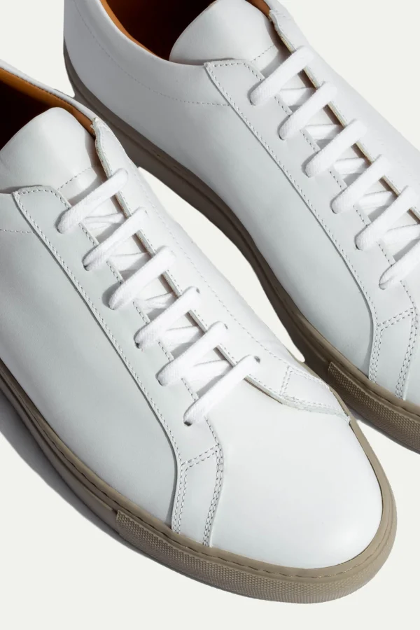 White Luxury Sneakers - Made In Italy