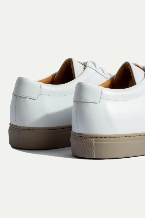 White Luxury Sneakers - Made In Italy