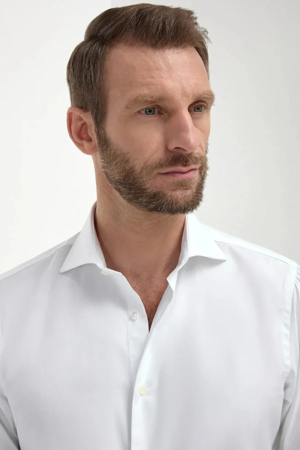 White Shirt ”Sartoriale collection”- Made In Italy