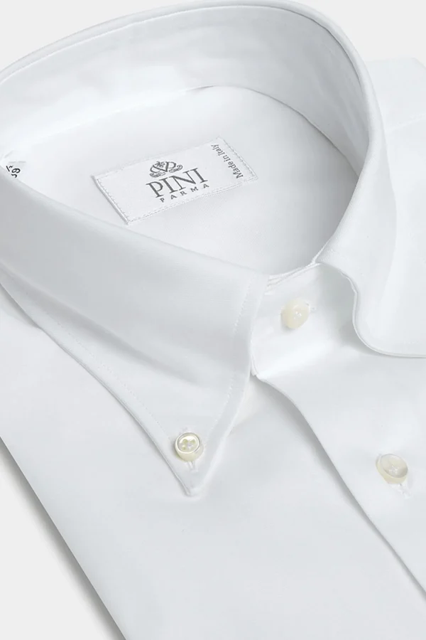 Button down white shirt ”Sartoriale collection”- Made In Italy